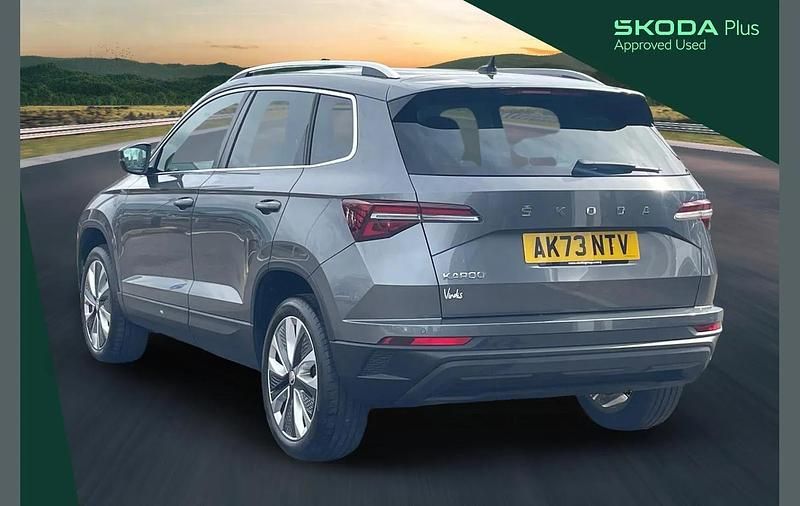 Used Skoda Karoq SE L 147 HP (108 kW) 2023 Graphite grey metallic SUV