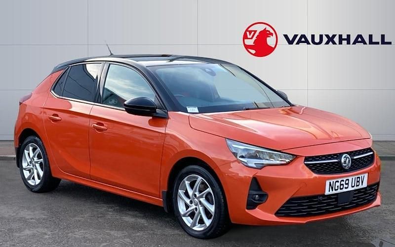 Used Vauxhall Corsa SRi 101 HP (74 kW) 2020 Orange Hatchback