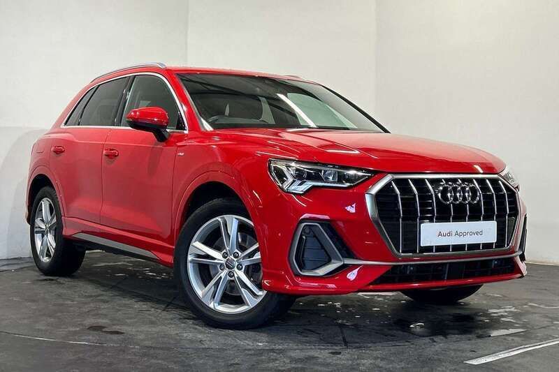 Used Audi Q3 S-Line 190 HP (139 kW) 2020 Red SUV