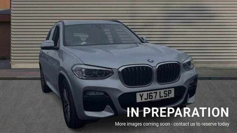 Silver Used 2018 BMW X3 M Sport SUV | £22,314 (Good price) - Image 1/4