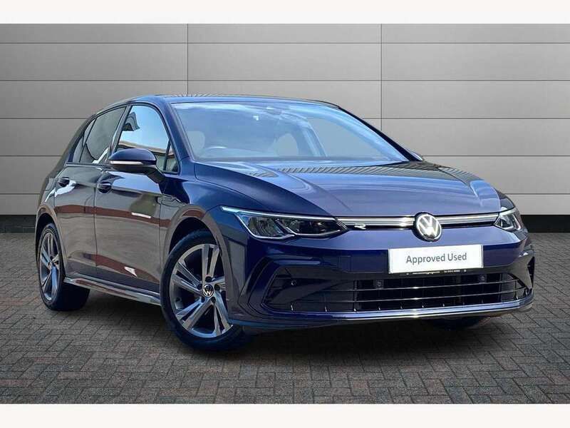 Blue Used 2022 VW Golf VIII R-line Hatchback | £21,595 (A bit pricey) - Image 1/4