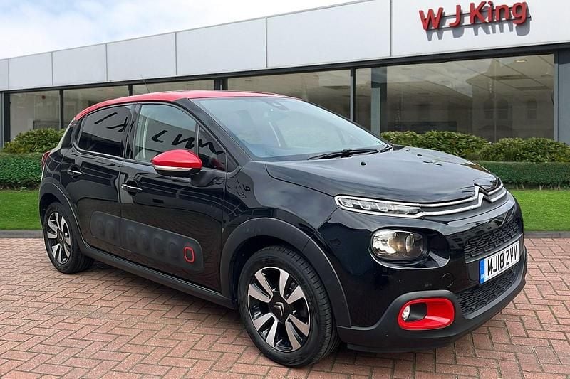 Black Used 2018 Citroën C3 Flair Hatchback | £7,865 (Fair price) - Image 1/3