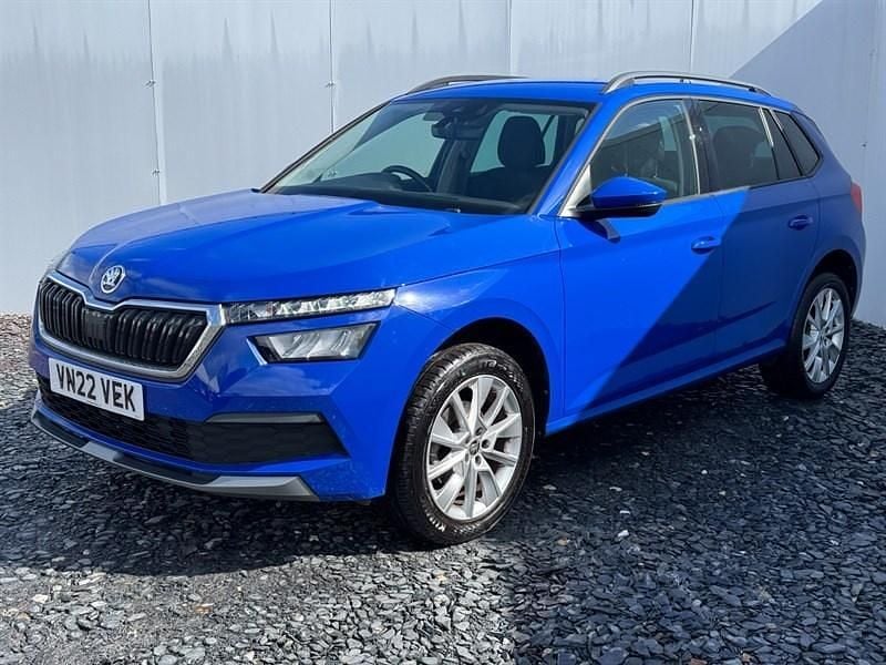 Used Skoda Kamiq SE Drive 95 HP (69 kW) 2022 Blue SUV