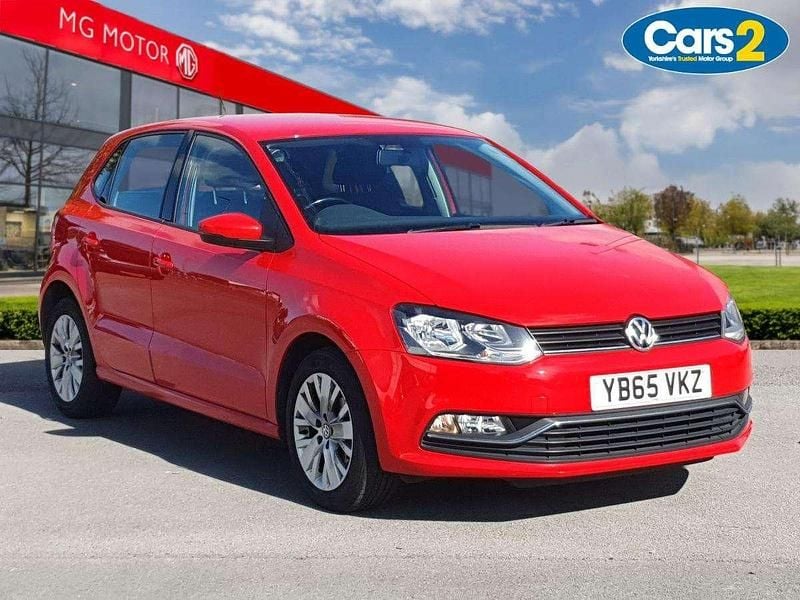 Red Used 2015 VW Polo SE Hatchback | £6,499 (Fair price) - Image 1/4