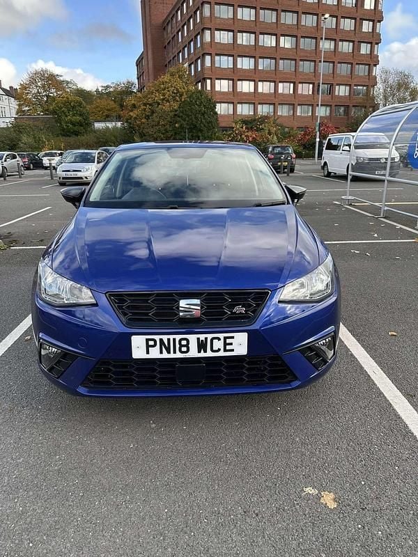 Blue Used 2018 Seat Ibiza FR Hatchback | £7,195 (Super price) - Image 1/4