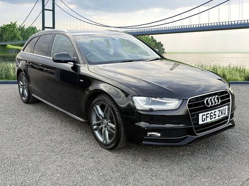 Used Audi A4 S-Line 150 HP (110 kW) 2015 Black Estate