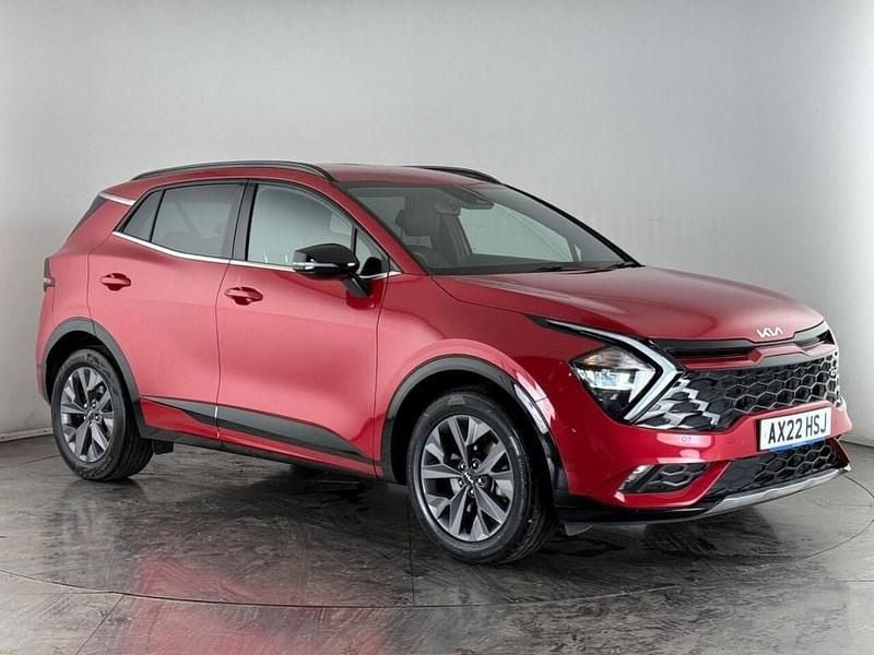 Red Used 2022 Kia Sportage GT-Line SUV | £23,900 (Good price) - Image 1/3