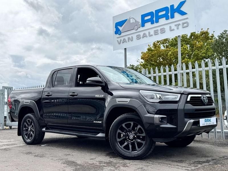 Black Used 2022 Toyota HiLux Luxury Pickup | £24,990 (Good price) - Image 1/3