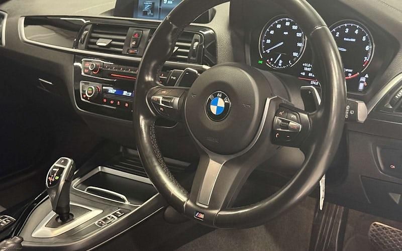 Used BMW M140 M Sport 340 HP (250 kW) 2018 Blue Hatchback