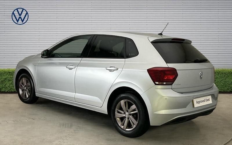 Used VW Polo Match 95 HP (69 kW) 2021 Silver Hatchback