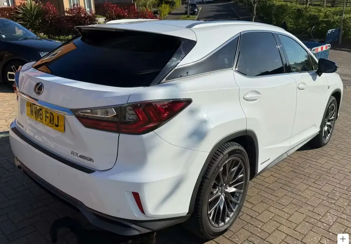 Usado Lexus RX450h Sport Line 2018 Blanco SUV