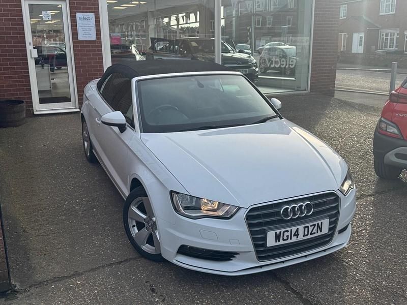 Used Audi A3 Cabriolet Sport 150 HP (110 kW) 2014 White Cabriolet