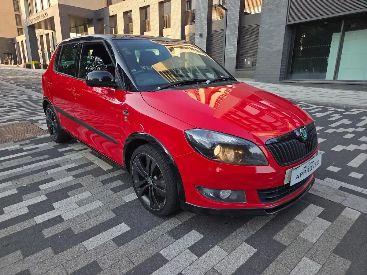 Used Skoda Fabia Monte Carlo 105 HP (77 kW) 2011 Red Hatchback