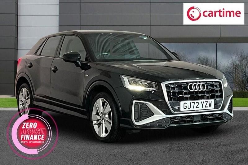 Black Used 2022 Audi Q2 S-Line SUV | £20,500 (Fair price) - Image 1/4