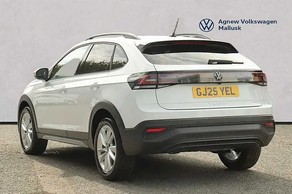 New VW Taigo Match 95 HP (69 kW) 2025 White SUV