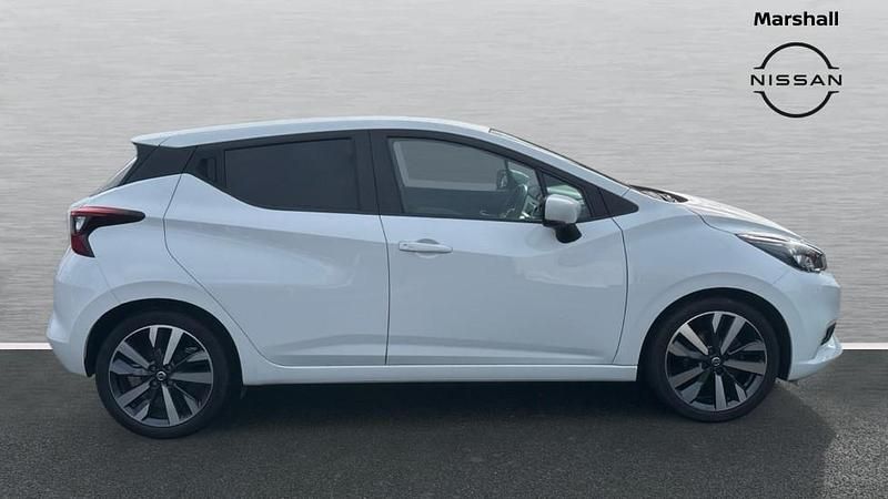 Used Nissan Micra Tekna 92 HP (67 kW) 2022 White Hatchback