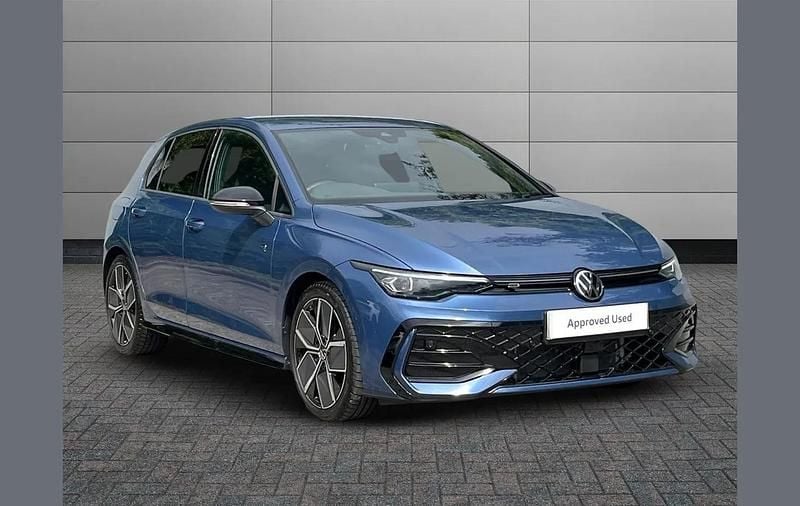 Blue New 2025 VW Golf VIII Black Edition Hatchback | £30,498 (Good price) - Image 1/4