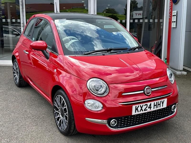Red New 2024 Fiat 500 Hatchback | £14,850 (Fair price) - Image 1/4