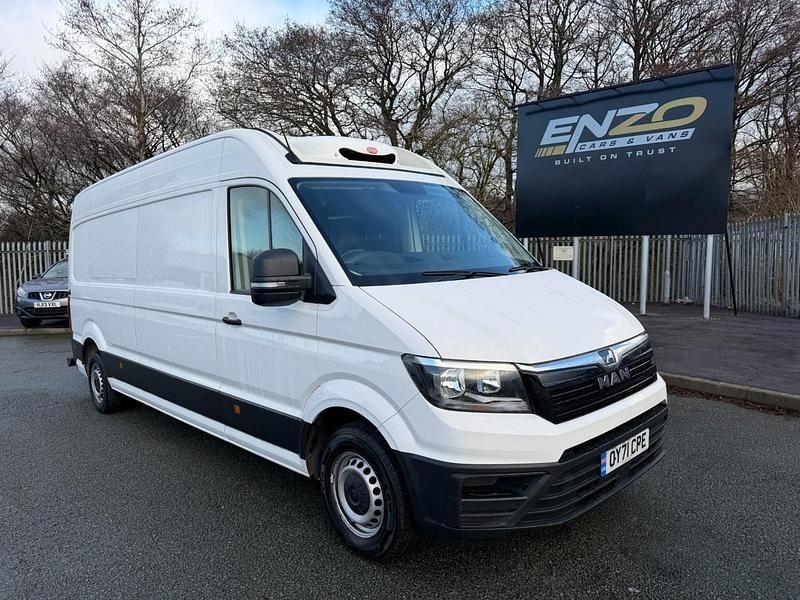 Used MAN TGE 140 HP (102 kW) 2021 White Van