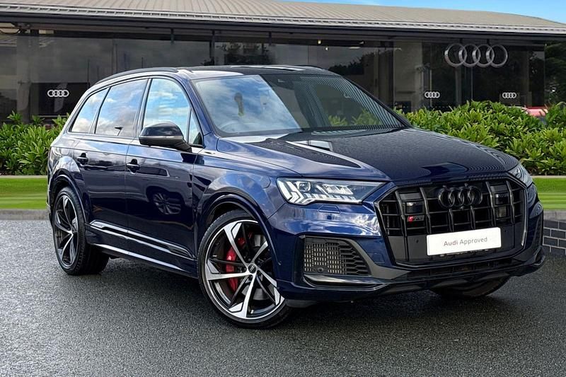 Used Audi SQ7 Black Edition 507 HP (372 kW) 2024 Blue SUV