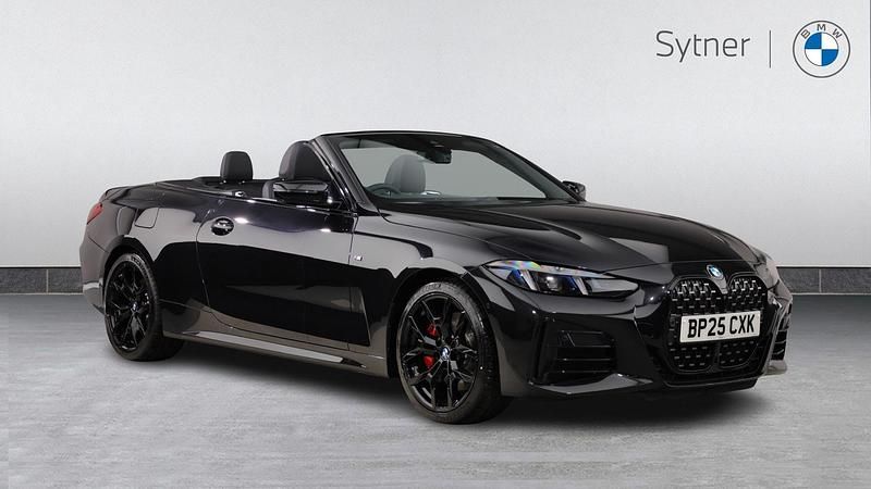 Black Used 2025 BMW 420 M Sport Cabriolet | £52,500 - Image 1/4