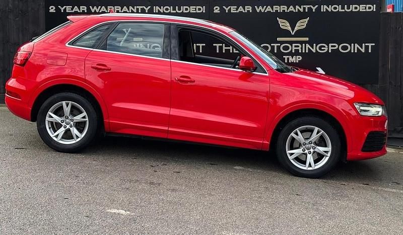 Used Audi Q3 Sport 150 HP (110 kW) 2017 Red SUV