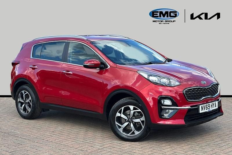 Red Used 2020 Kia Sportage 2 SUV | £12,995 (Good price) - Image 1/3