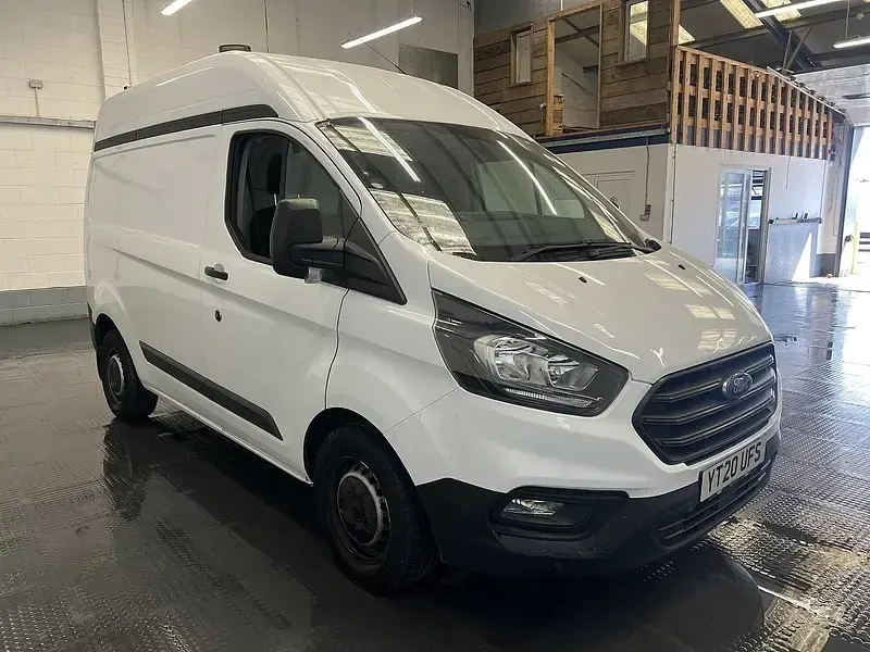Used Ford Transit Custom 105 HP (77 kW) 2020 White Van
