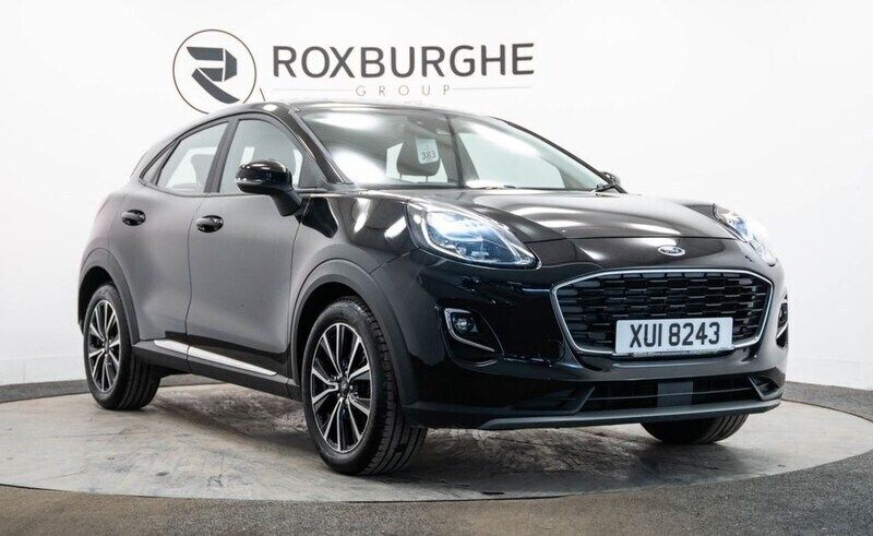 Black Used 2020 Ford Puma Titanium SUV | £10,995 (Good price) - Image 1/4