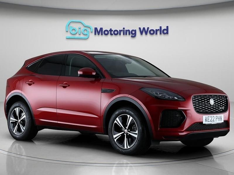 Red Used 2022 Jaguar E-Pace R-Dynamic SUV | £27,250 (Expensive) - Image 1/4