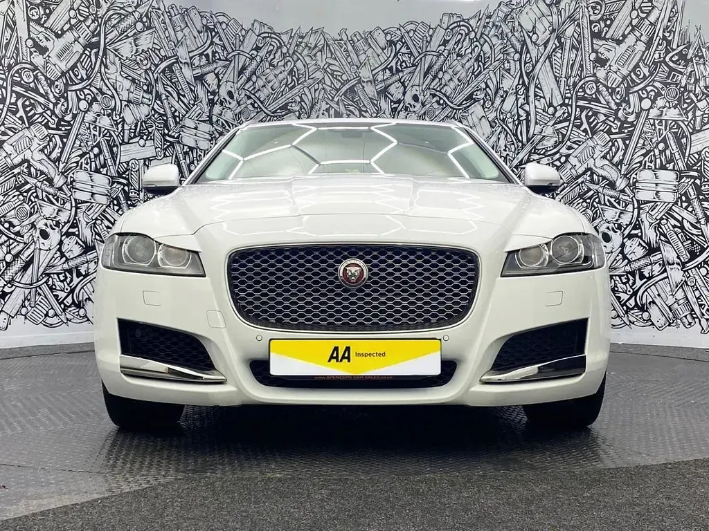 Used Jaguar XF Portfolio 2018 White Estate