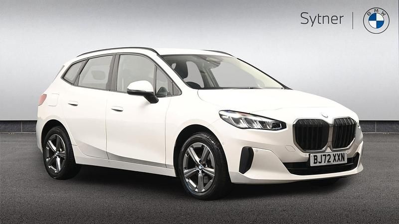 White Used 2022 BMW 218 Active Tourer Sport Line MPV | £22,000 (Fair price) - Image 1/4
