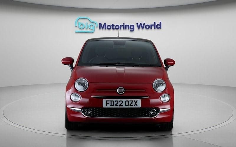 Used Fiat 500 Red 69 HP (50 kW) 2022 Red Hatchback