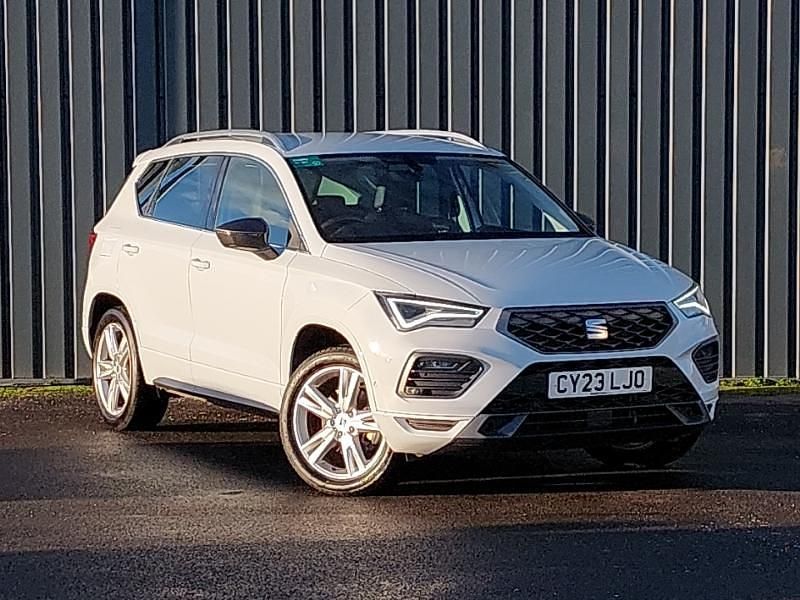 White Used 2023 Seat Ateca 4Drive SUV | £21,998 (Fair price) - Image 1/4