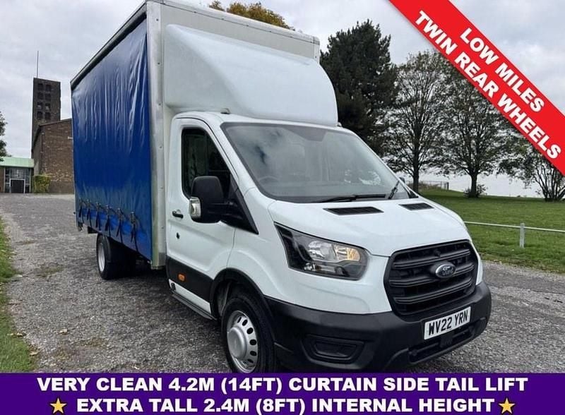White Used 2022 Ford Transit Cabriolet | £27,995 - Image 1/4