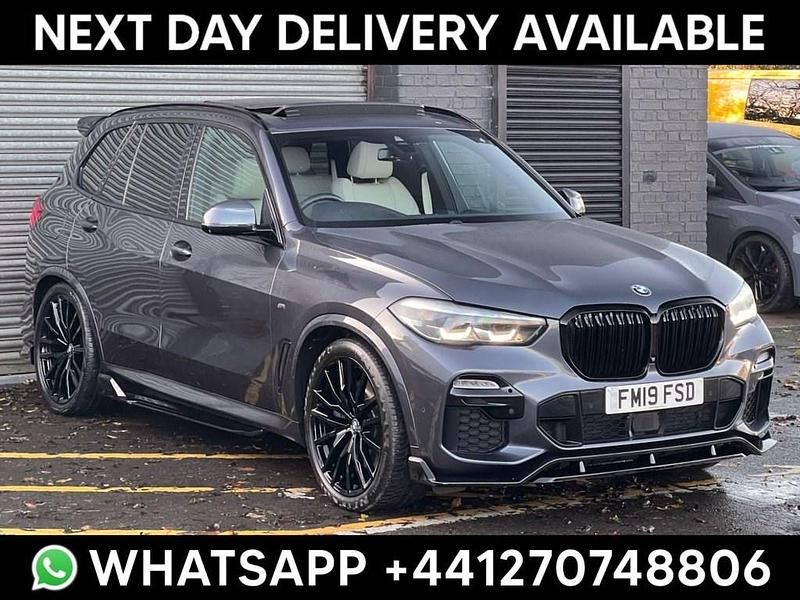 Grey Used 2019 BMW X5 M Sport SUV | £32,995 (Fair price) - Image 1/3