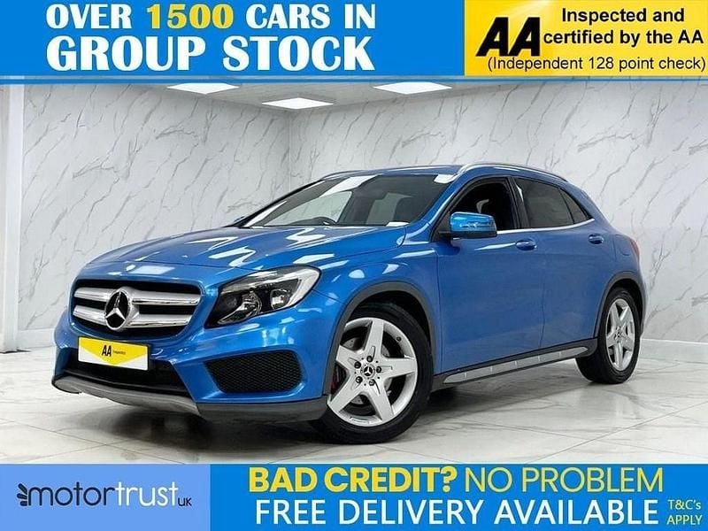Blue Used 2014 Mercedes GLA250 AMG line SUV | £11,795 (Fair price) - Image 1/2