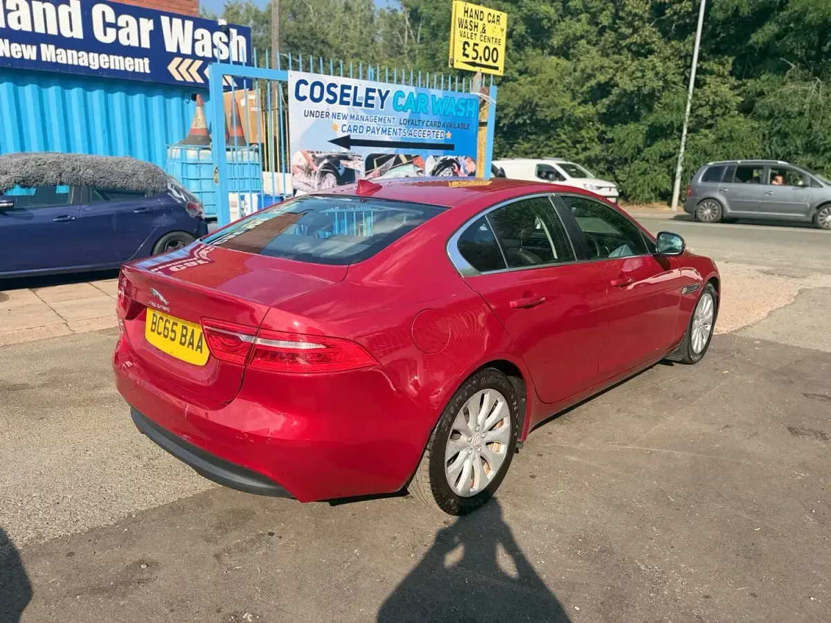Used Jaguar XE Prestige 2015 Red Sedan