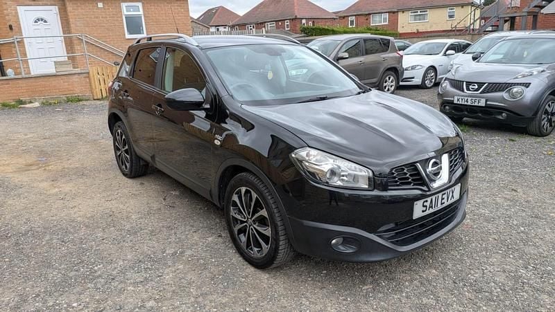 Used Nissan Qashqai N-TEC 110 HP (80 kW) 2011 Black SUV