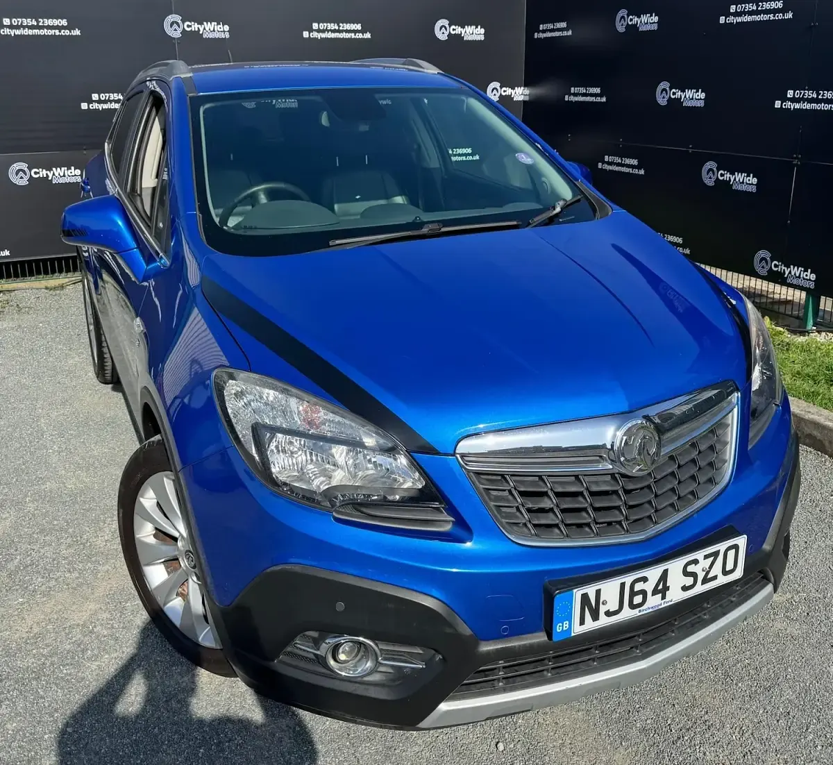 Used Vauxhall Mokka 115 HP (84 kW) 2014 Blue SUV