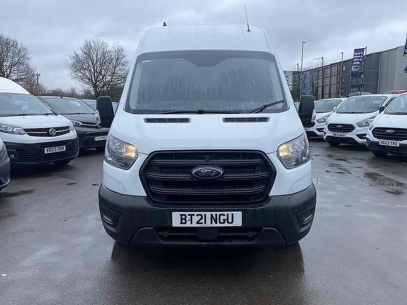 Used Ford Transit 130 HP (95 kW) 2021 White Van