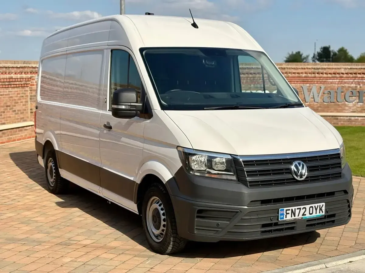 Used VW Crafter Trendline 140 HP (102 kW) 2022 White Van