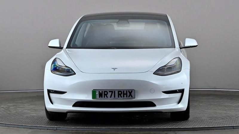 Used Tesla Model 3 Long Range AWD 258 kW (351 HP) 2021 White Sedan