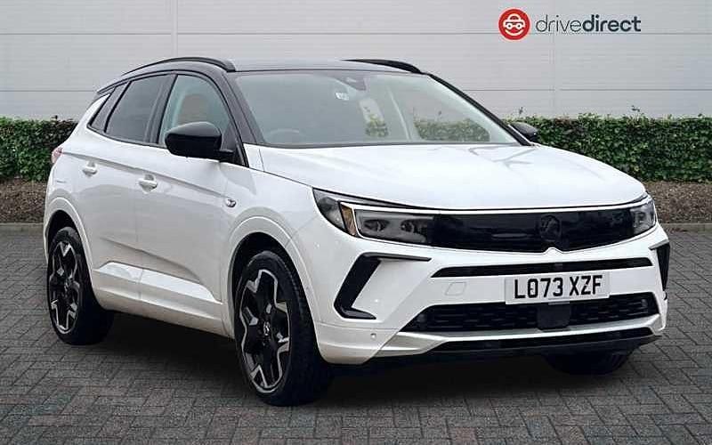 Used Vauxhall Grandland X Ultimate 131 HP (96 kW) 2023 White SUV