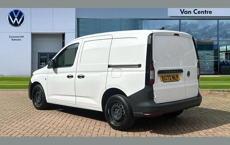 Used VW Caddy 102 HP (75 kW) 2022 White MPV