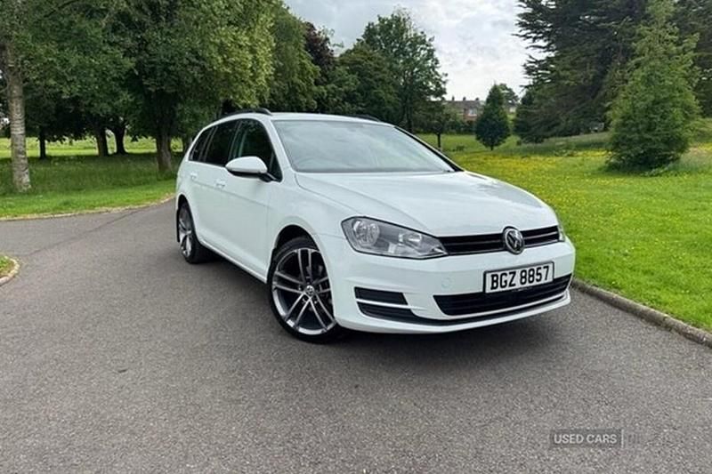 White Used 2016 VW Golf VII SE Estate | £9,450 (Fair price) - Image 1/1