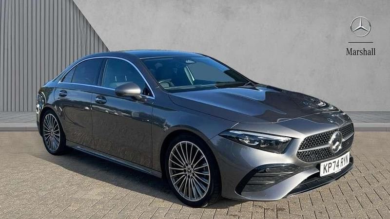 Grey Used 2024 Mercedes A200 AMG Line Premium Plus Sedan | £28,980 (A bit pricey) - Image 1/4