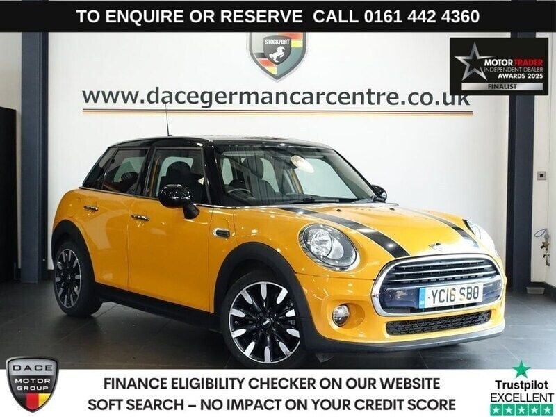 Orange Used 2016 Mini Cooper Hatch Hatchback | £7,729 (Good price) - Image 1/3
