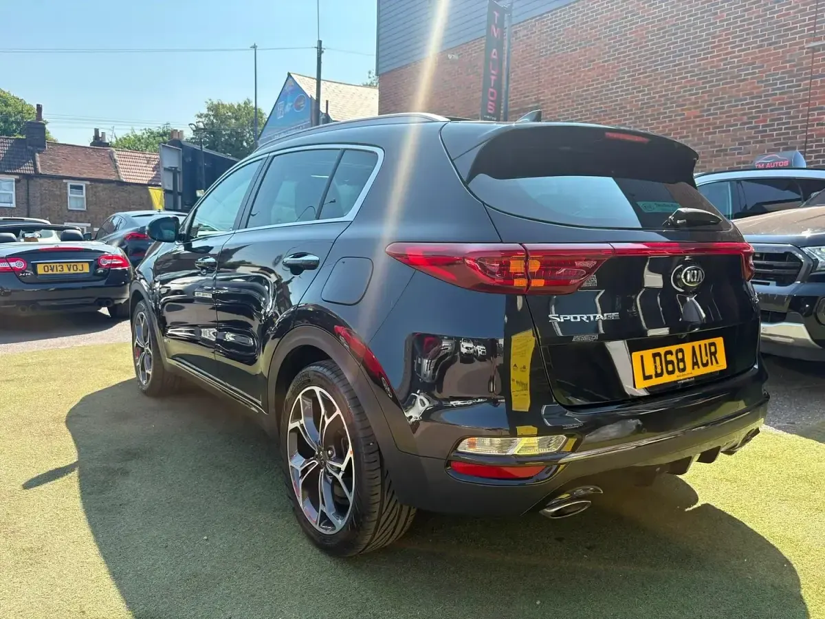 Used Kia Sportage GT-Line S 177 HP (130 kW) 2018 Black SUV