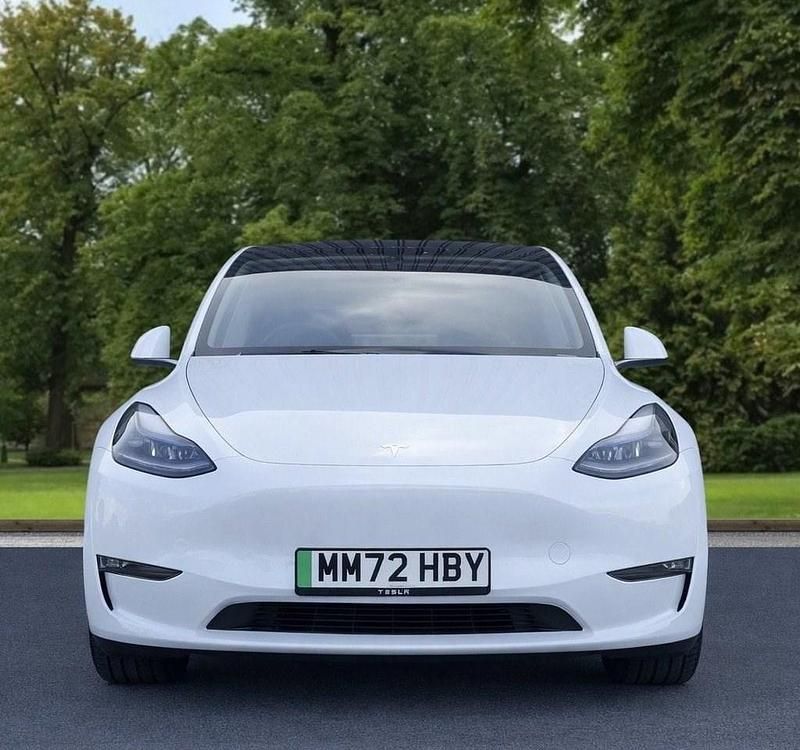 Used Tesla Model Y Long Range AWD 378 kW (514 HP) 2022 White SUV